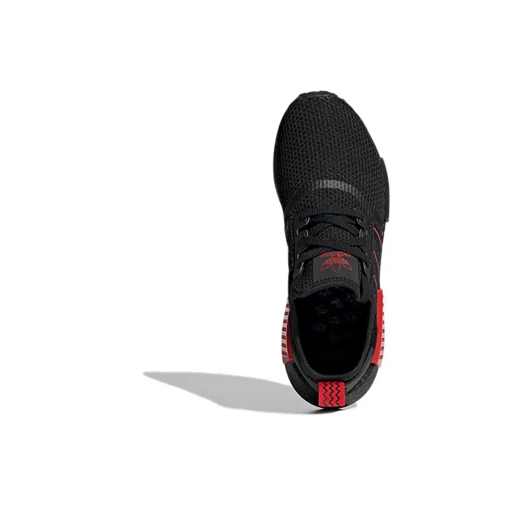 Adidas Originals Nmd R1 Core Black Red-4