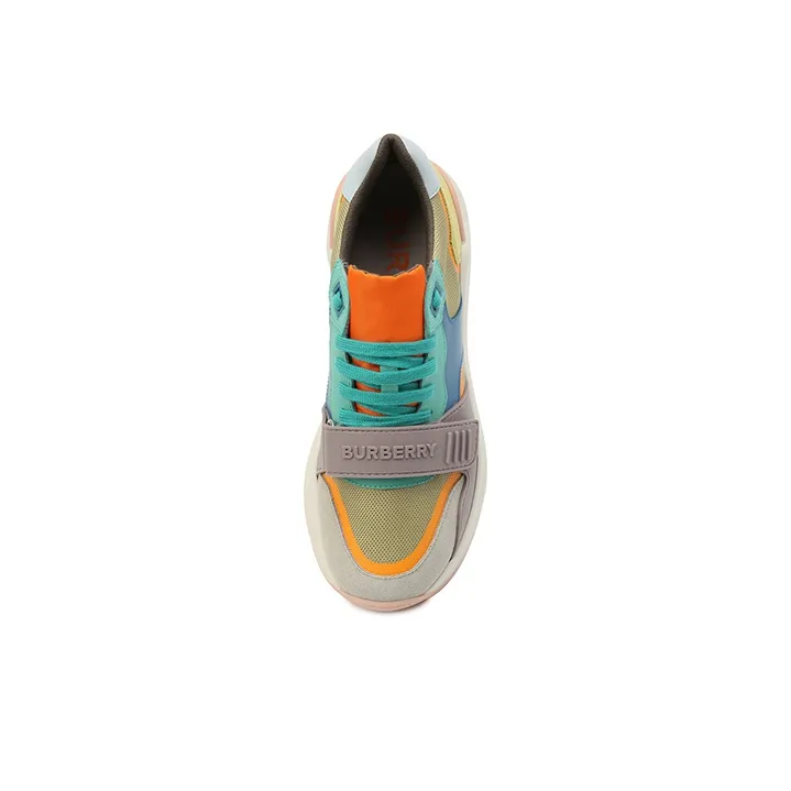 Burberry Ramsey Slip Resistant, Abrasion Resistant, Support, Balance Low Top Sports Casual Shoes Women's Multicolor-3