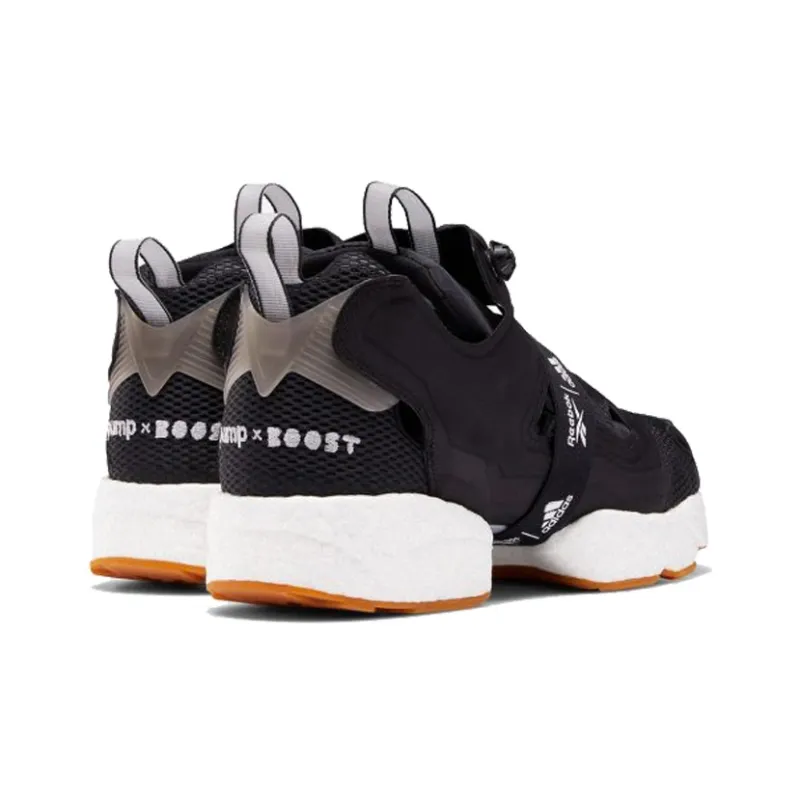 Reebok Instapump Fury Boost Black White Gum-2