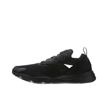 Reebok Unisex Furylite Slip On Emb Running Shoes Black