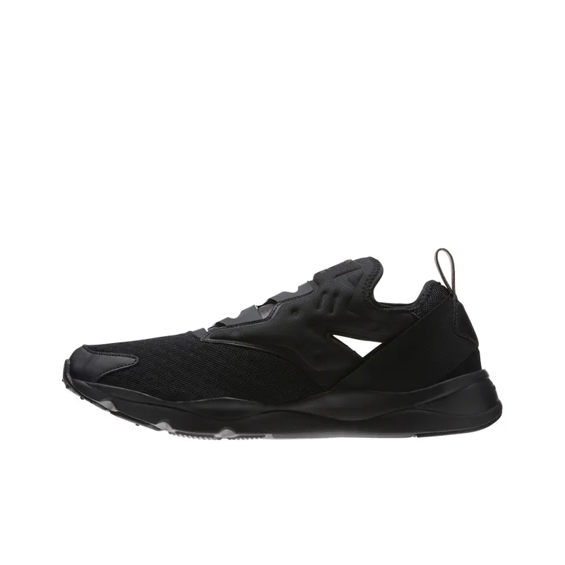 Reebok Unisex Furylite Slip On Emb Running Shoes Black-0