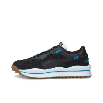 PUMA Style Rider Warm Texture White/Blue/Black Low Sneakers
