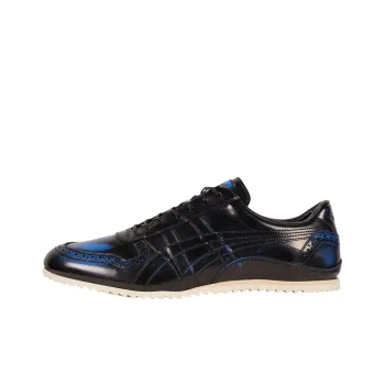 Onitsuka Tiger Ultimate Trainer Cushioning Anti-Slip And Wear-Resistant Low-Top Casual Shoes Unisex Blue Black