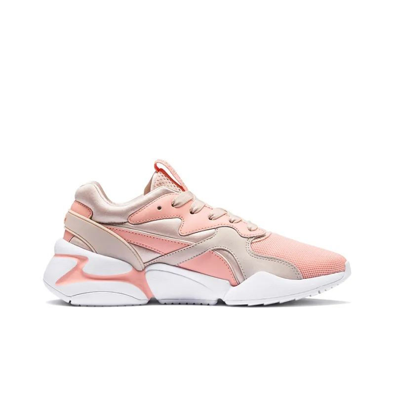 PUMA Nova Casual Shoes Women's Low Top Pink/White/Rose Gold-1