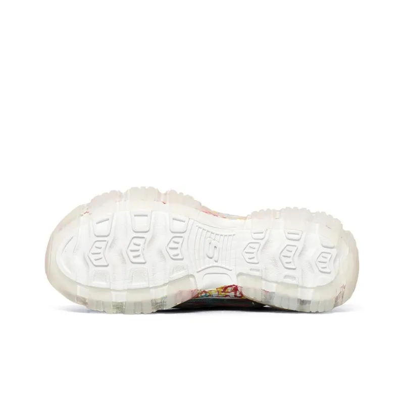 Skechers D'LITES CRYSTAL Cushioning Anti-Slip Wear-Resistant Breathability Low-Top Casual Shoes Women's Multicolor-4