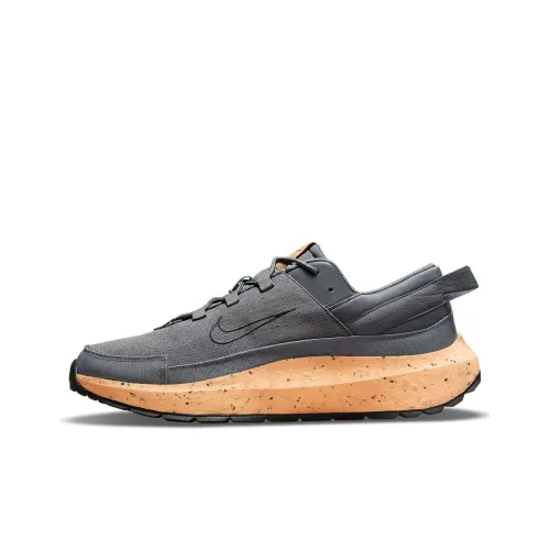 Nike Crater Casual Shoes Men Low-Top Gray/Brown