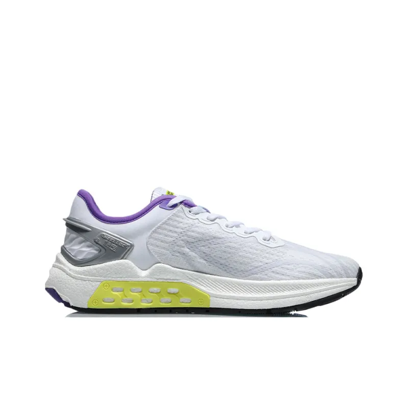 LINING Furious Rider 5.0 Casual Shoes Men Low Top White/Purple-1