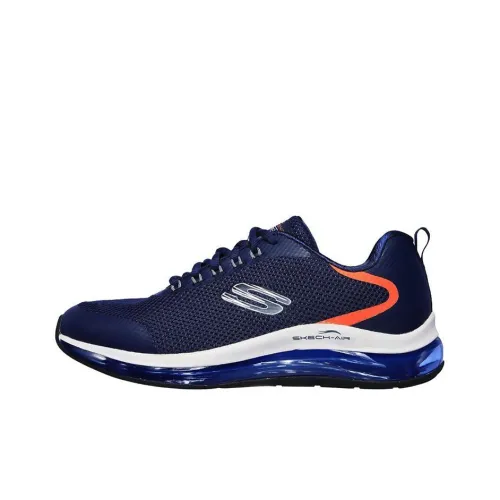 Skechers SKECH-AIR Casual Shoes Men Low-Top Marine Blue