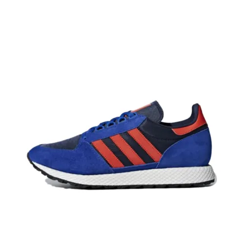 Adidas Originals Forest Grove Lifestyle Shoes Men Low-Top Blue/Red