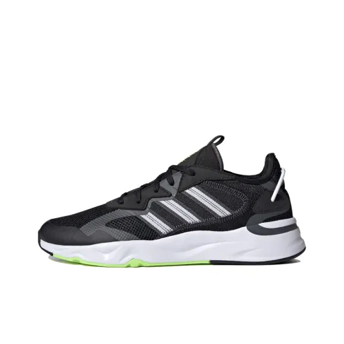 Adidas Neo Futureflow Casual Shoes Men Low-Top Black/White/Green