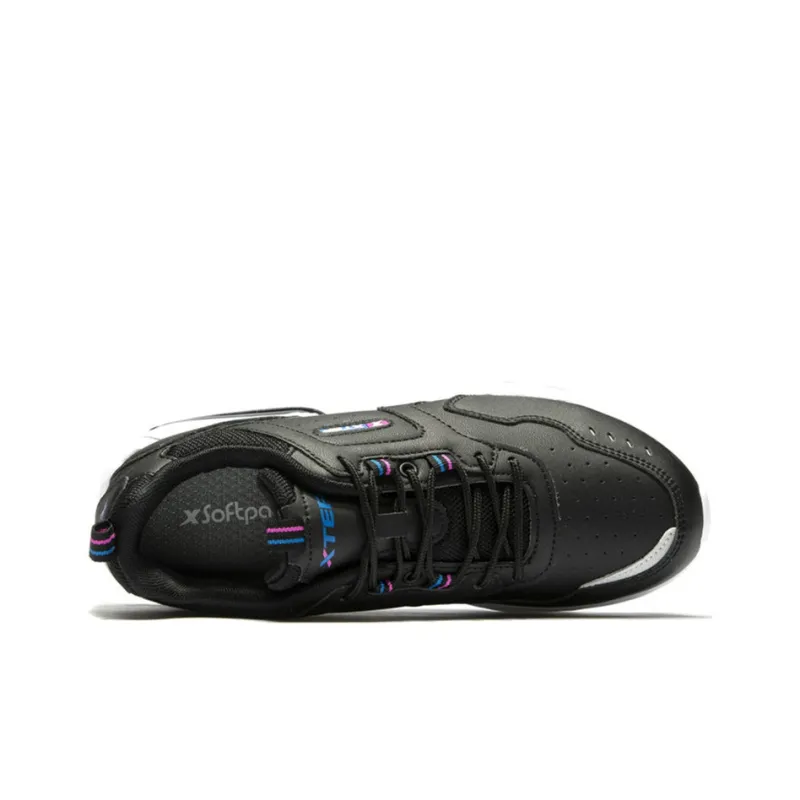 XTEP Casual Shoes Women's Low Top Black/Red-2