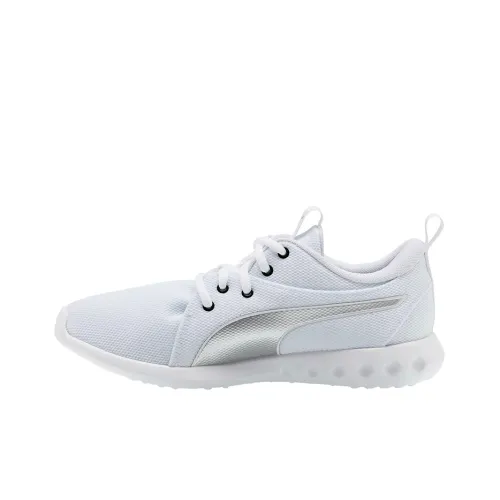 PUMA Carson 2 Casual Shoes Women's Low-Top White/Silver