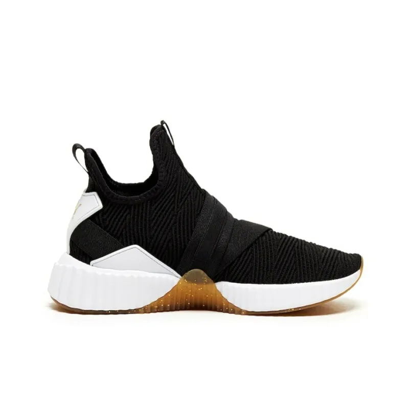 PUMA Defy Varsity Mid Shoes Black/White Women's-1