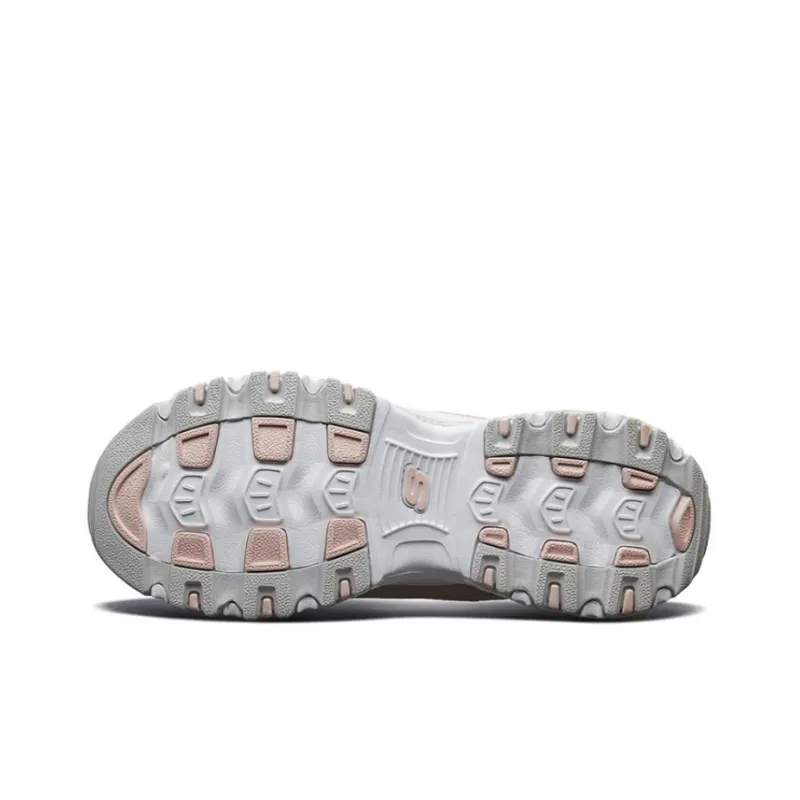Skechers D'lites 1.0 Light Pink/White Women's-4