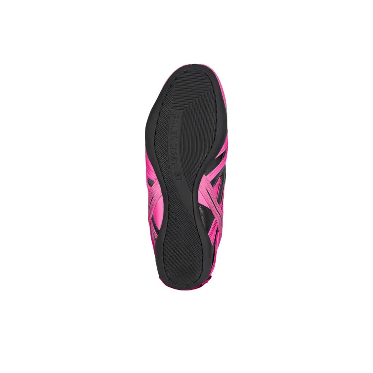 Balenciaga Drive Sneaker 'Black Neon Pink' Women's-6