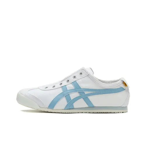 Onitsuka Tiger MEXICO 66 Casual Shoes Women's Low-Top White/Light Blue