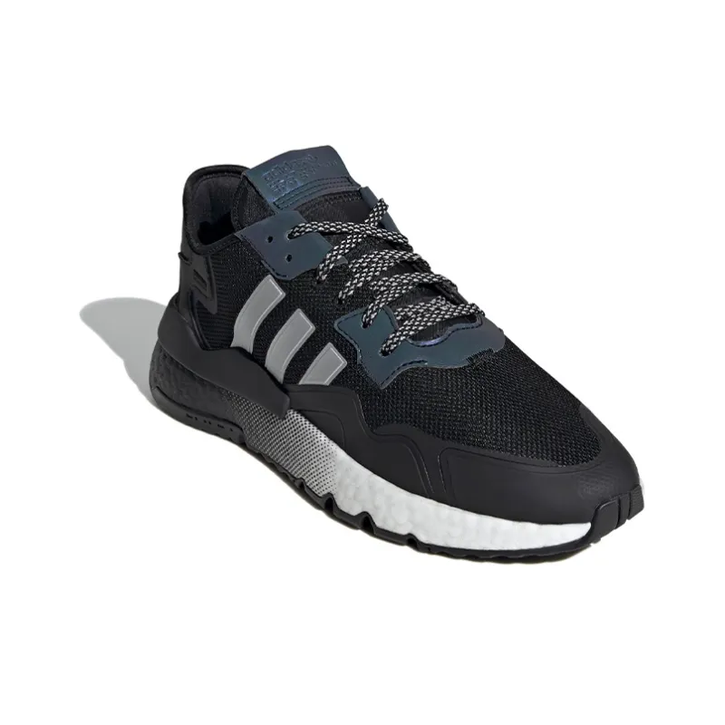 Adidas Originals Nite Jogger Silver Metallic Blue-2