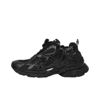Balenciaga Runner Sneakers 'Black Mesh And Nylon' Women's