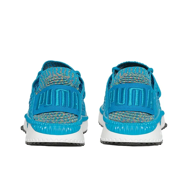 PUMA Tsugi Netfit Evoknit Low Running Shoes Blue/White Women's-2