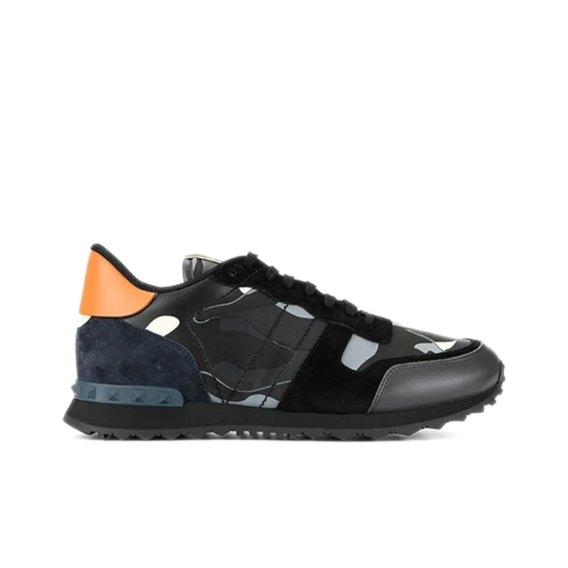 Valentino Garavani Rockrunner Camouflage-print Sneakers-4