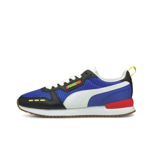 PUMA R78 Casual Shoes Unisex Low Top Black/White/Blue