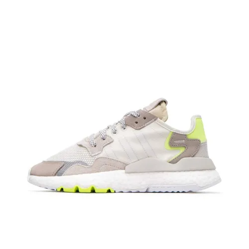 Adidas Nite Jogger Off White Hi Res Yellow Women's