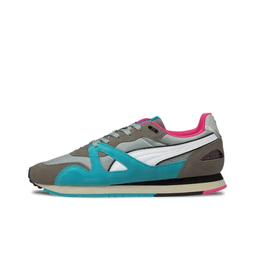 PUMA Mirage Casual Shoes Unisex Low-Top Gray/White/Yellow