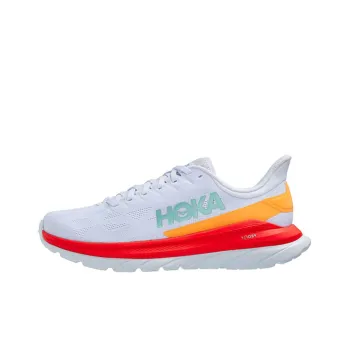 HOKA ONE ONE Mach 4 White Fiesta