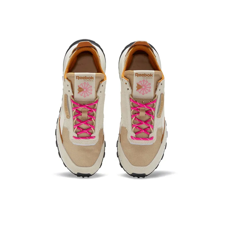 Reebok Classic Leather Legacy Running Shoes Beige/Brown Women's-4