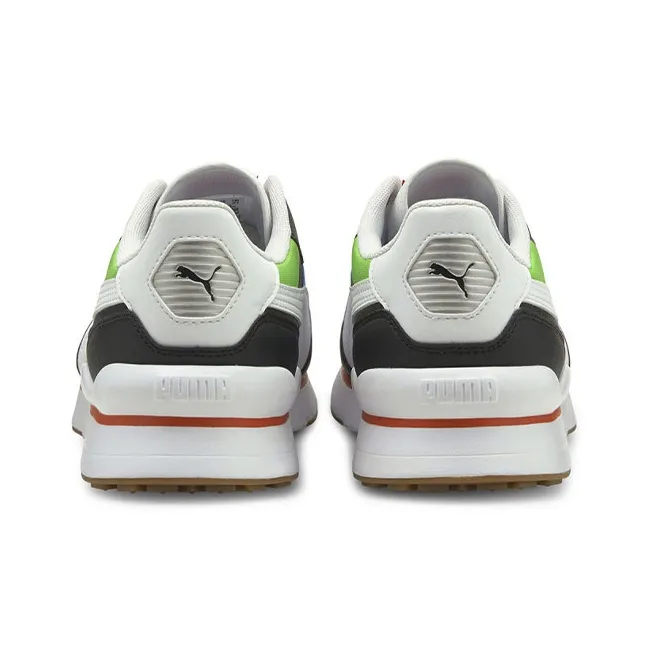 PUMA R78 Futr Low Top Running Shoes Black/White/Blue-3