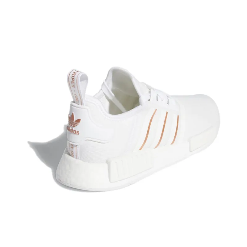 Adidas NMD_R1 Cloud White Rose Gold Women's-3