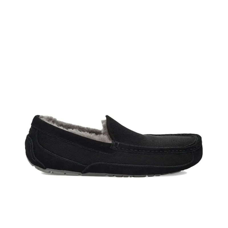 UGG Ascot Corduroy 'Black'-1