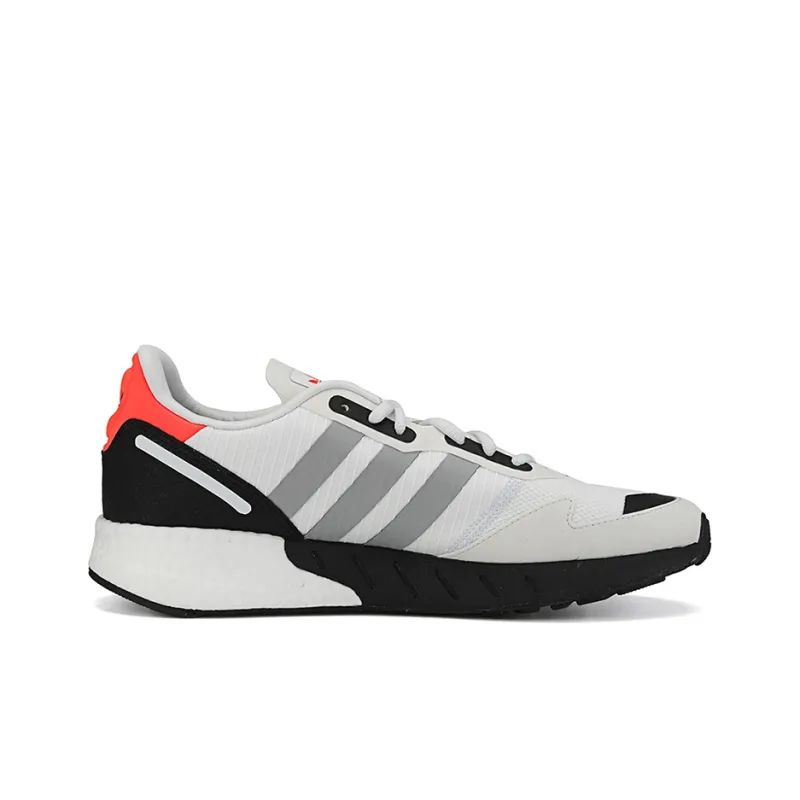 Adidas Originals Zx 1K Boost 'Crystal White Silver Metallic Black'-1