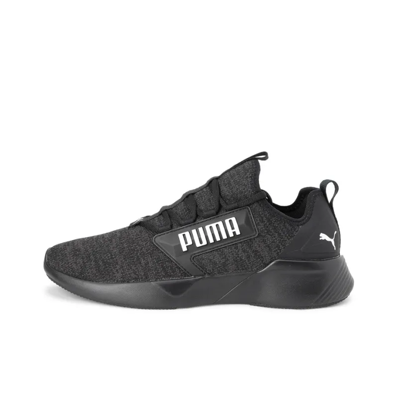 PUMA Retaliate Knitted Sports Shoe Black-0