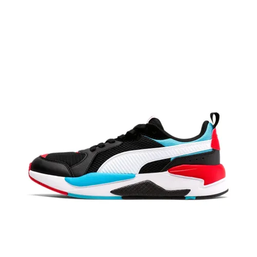 PUMA X-RAY Casual Shoes Men Low-Top Black Blue Red