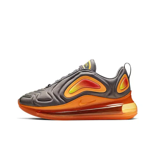 Nike Air Max 720 Black Fuel Orange GS