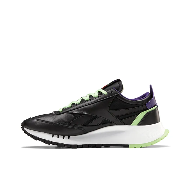 Reebok Classic Leather Legacy 'Black Neon Mint'-0