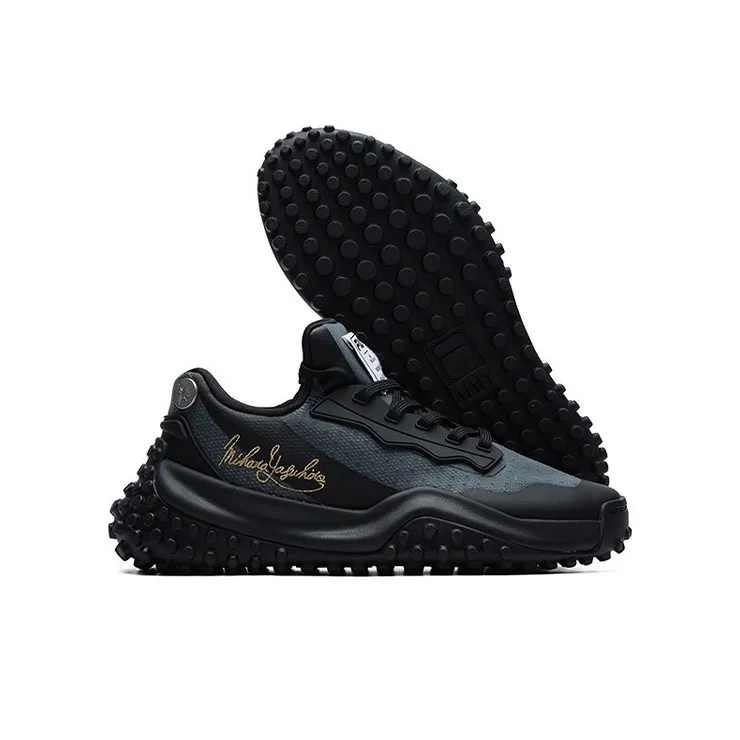 MIHARA YASUHIRO x FILA FM 9 Cushioning Anti Slip Wear Resistant Breathability Low Top Casual Shoes Women's Dark Slate-5