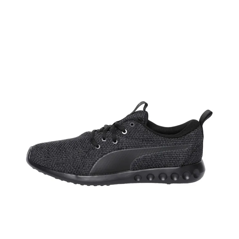 PUMA Carson 2 Nature Knit Low-Top Casual Shoes Men's Black-0