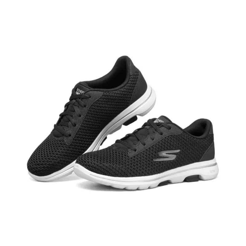 Skechers Go Walk 5 Running Shoes Black/White Women's-2