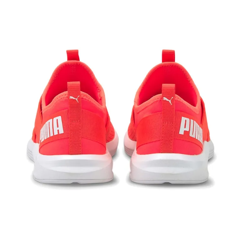 PUMA Prowl Slip On Low Top Sneakers Orange/White Women's-4
