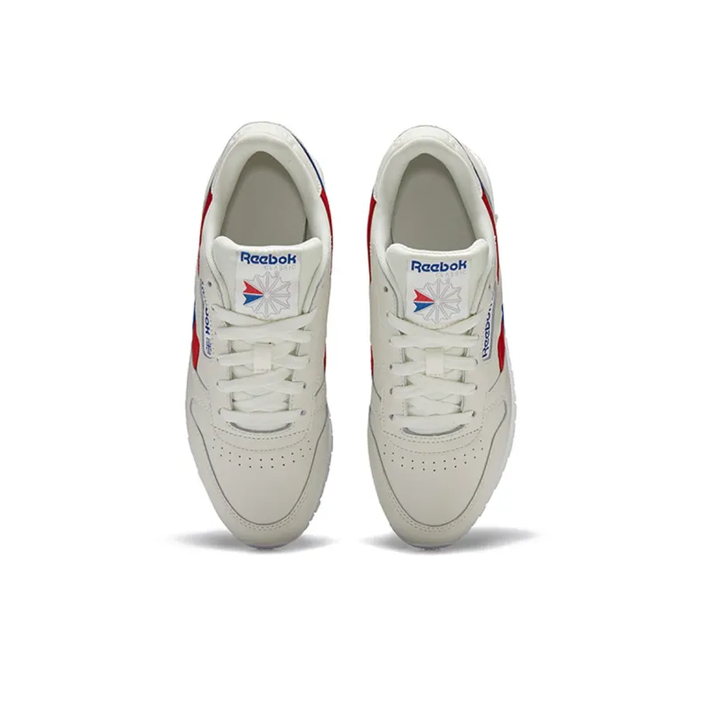 Reebok Classic Leather Sports Casual Shoes 'Red Blue White' Women's-3