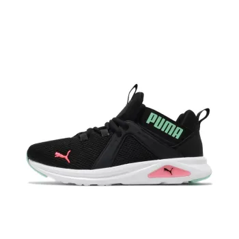 PUMA Enzo 2 Casual Shoes Women's Mid-Top Black/Green