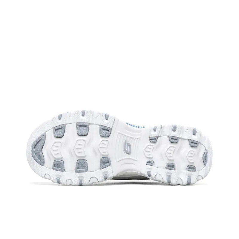 Skechers D Lites 1.0 White/Blue-4