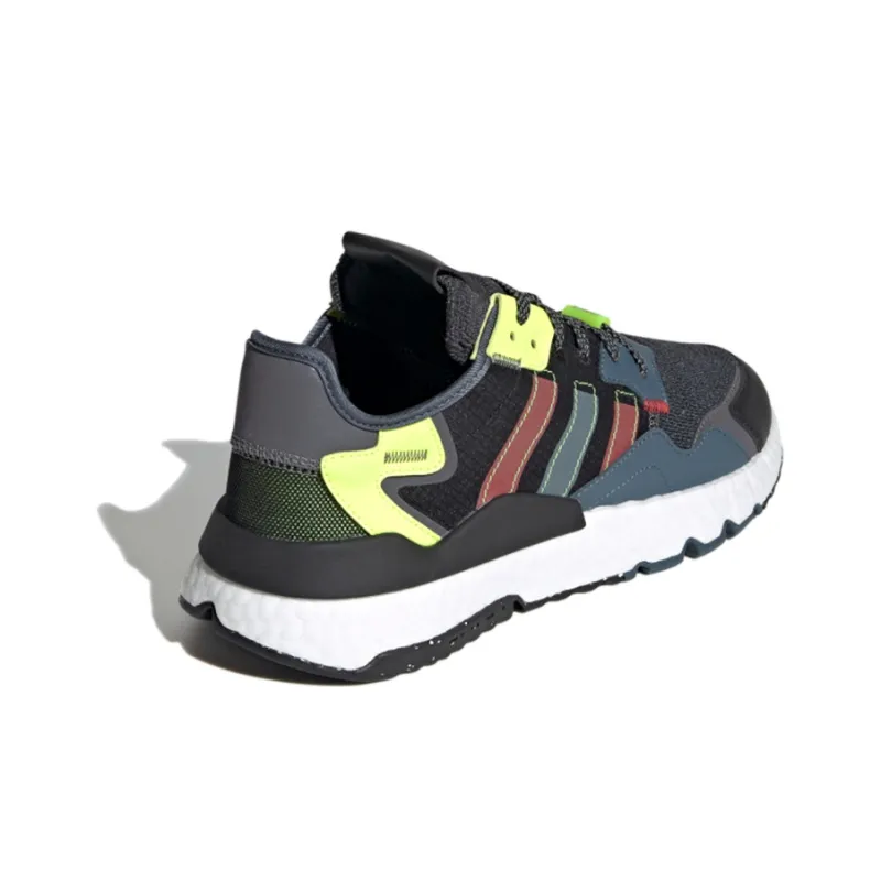 Adidas Nite Jogger Grey Blue Yellow-3
