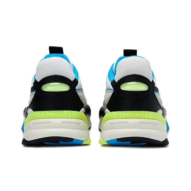 PUMA RS-2K Internet Exploring Cushioning Wear-Resistant Low-Top Casual Shoes Unisex White Blue Black-4