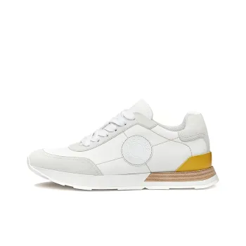 HERMES Drive Low Top Casual Shoes Women's White
