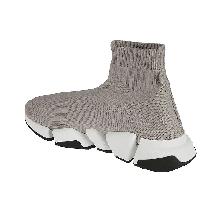 Balenciaga Speed Trainer Grey White Black-3