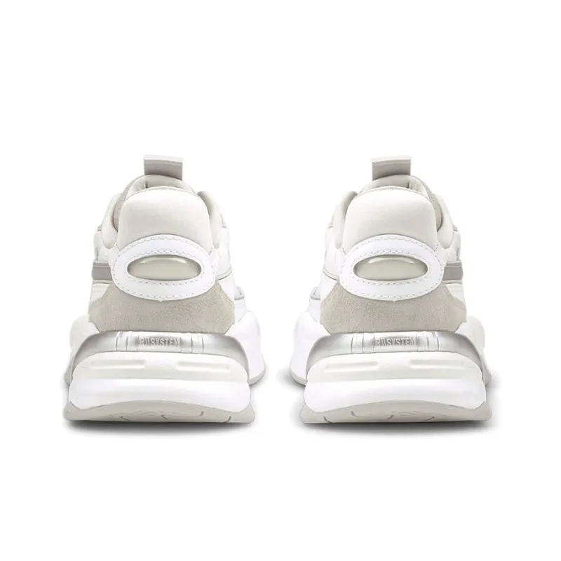 PUMA Rs 2K Metallic Sports Running Shoes For White/Grey Women's-3
