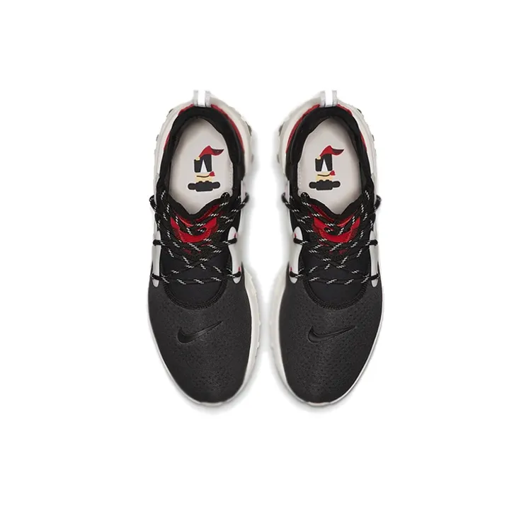 Nike React Presto Black Phantom Red-2